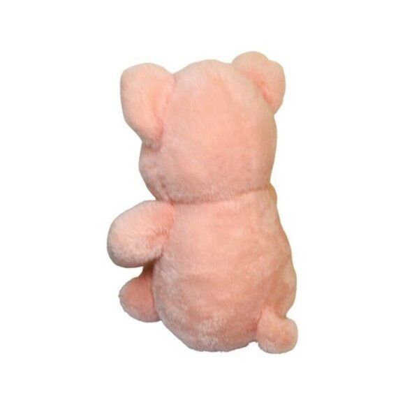 2019 KellyToy Pink Pig Plush Piggy With Bow tie Stuffed Animal Toy Lovey 12” - Picture 4 of 5